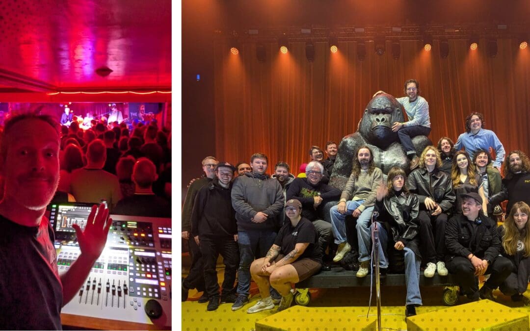How Blossoms bring silliness to the stage, in the shape of an eight-foot fibreglass gorilla