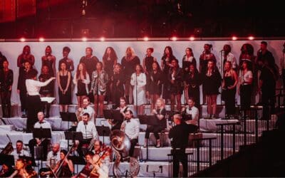 Flames Collective: The Powerhouse Youth Choir joining RAYE on the Stage